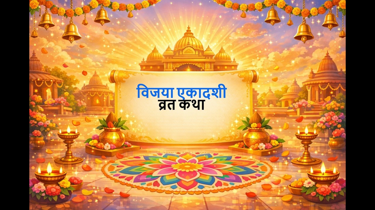 Vijaya Ekadashi Vrat Mahatmya Katha 2026 with Parana Time | विजया एकादशी व्रत कथा
