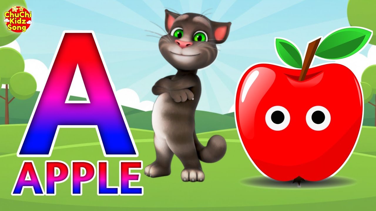 ABC Song Phonics - Toddler Learning Video, A for Apple🍎 Baby Nursery Rhyme, Alphabet Song, ABCD Song