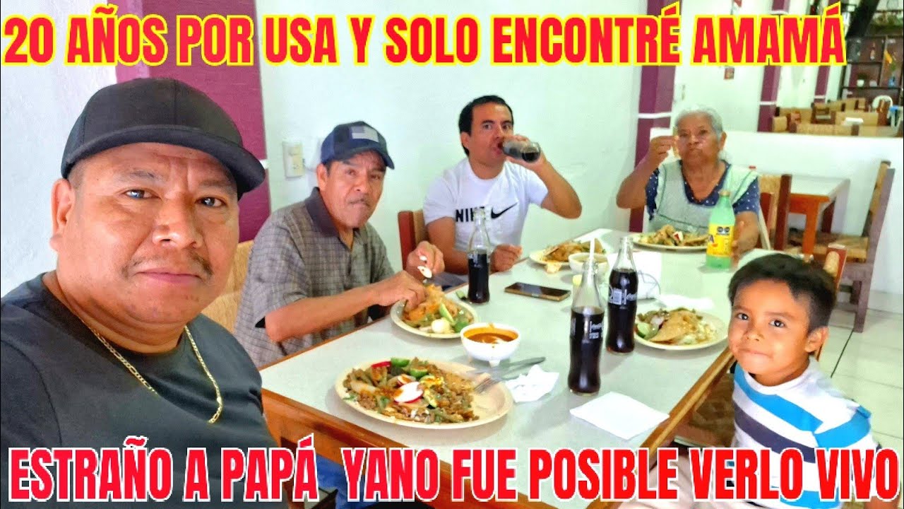 AÑOS SIN ESTAR AQUI CON MI AMA Y ES TIEMPO DE DISFRUTAR JUNTOS ALGO VIEN