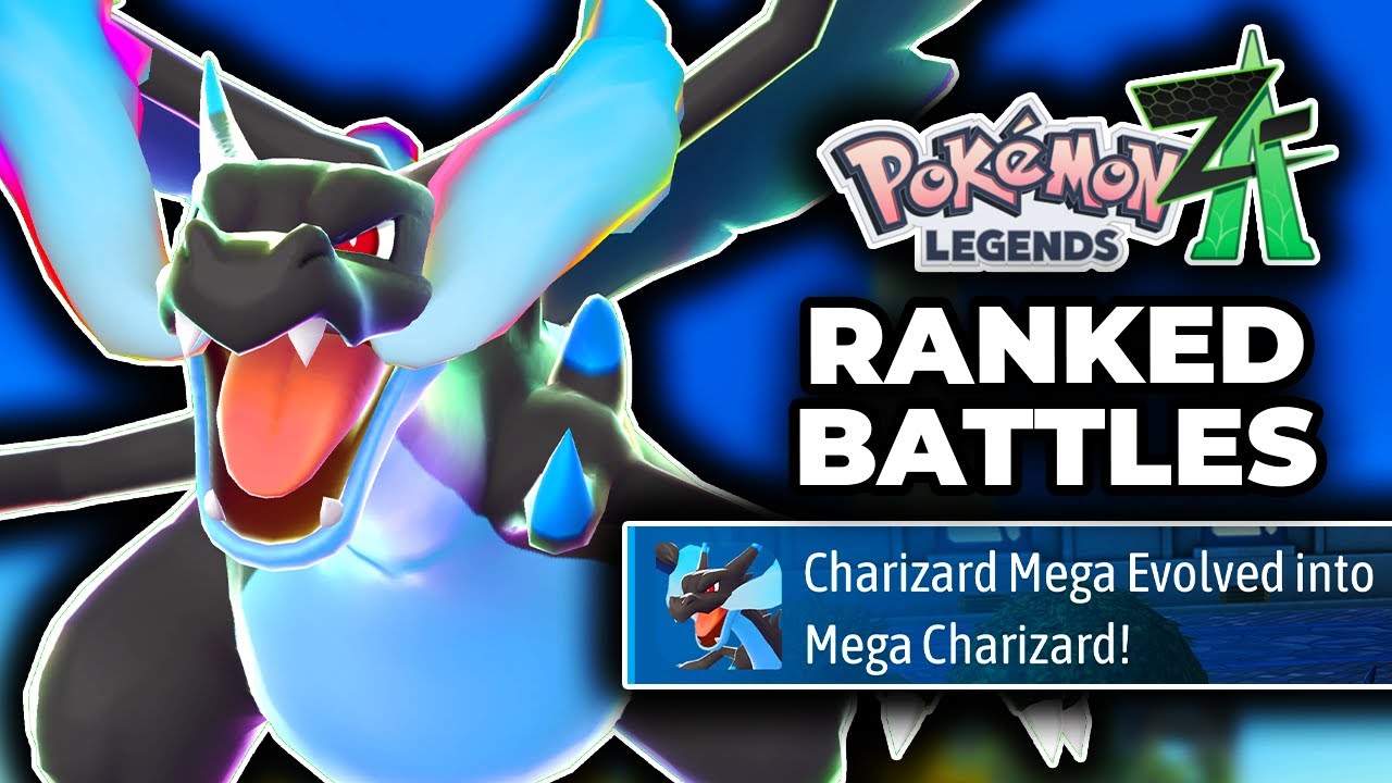 MEGA CHARIZARD X Is So STRONG!... | Pokemon Legends: Z-A Ranked Battles