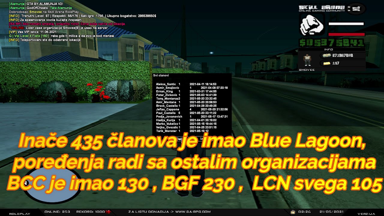 BL reorg by Alamunja ( Skill Arena)