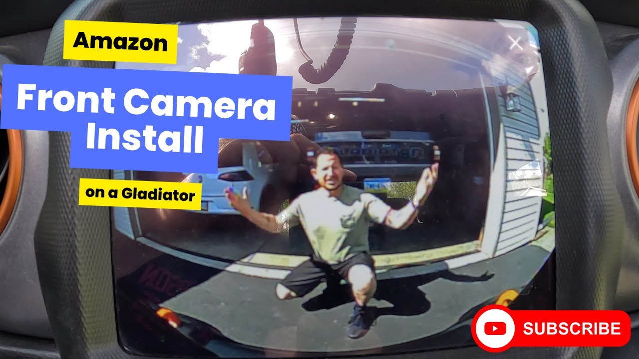 Amazon Front Camera Install on Gladiator