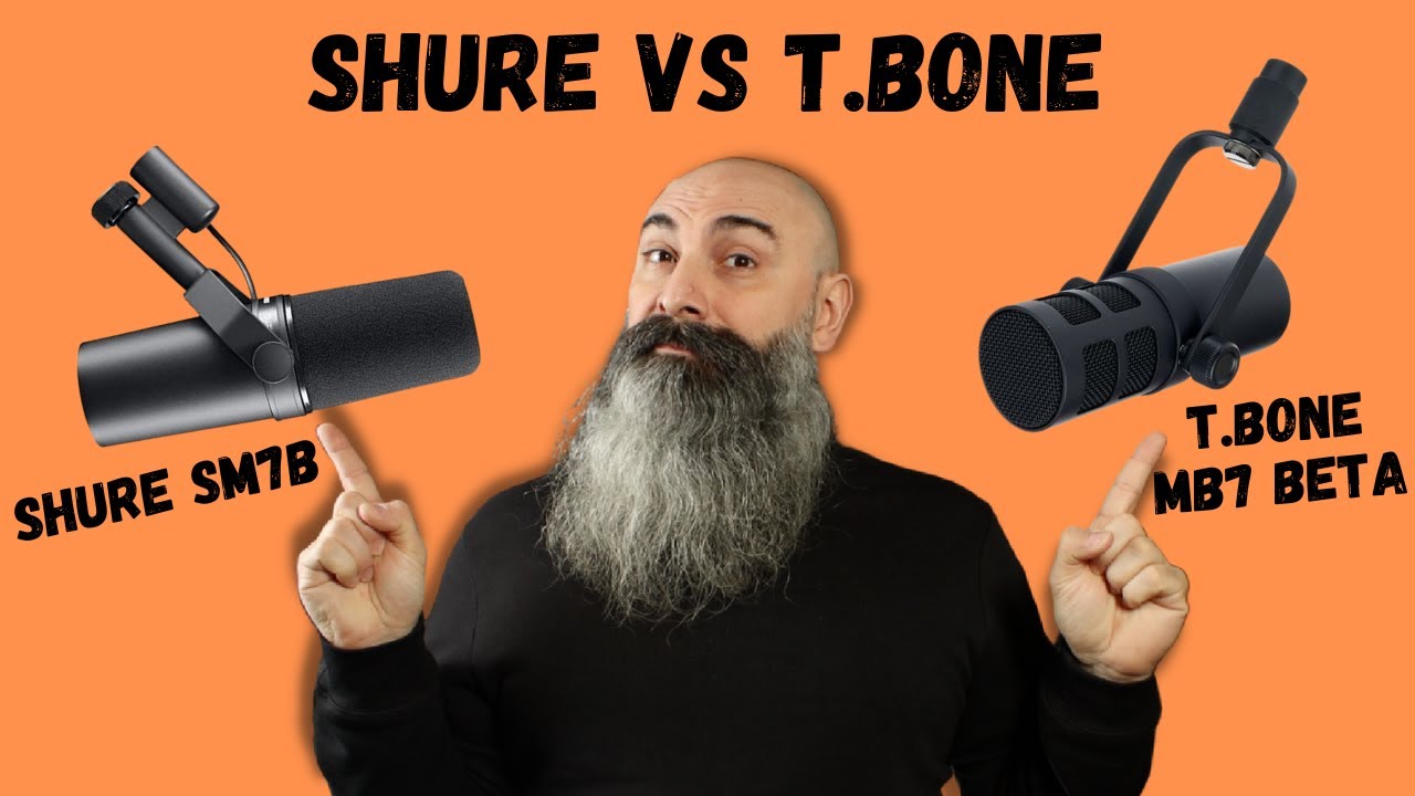 Shure SM7B Vs T.Bone MB7 Beta