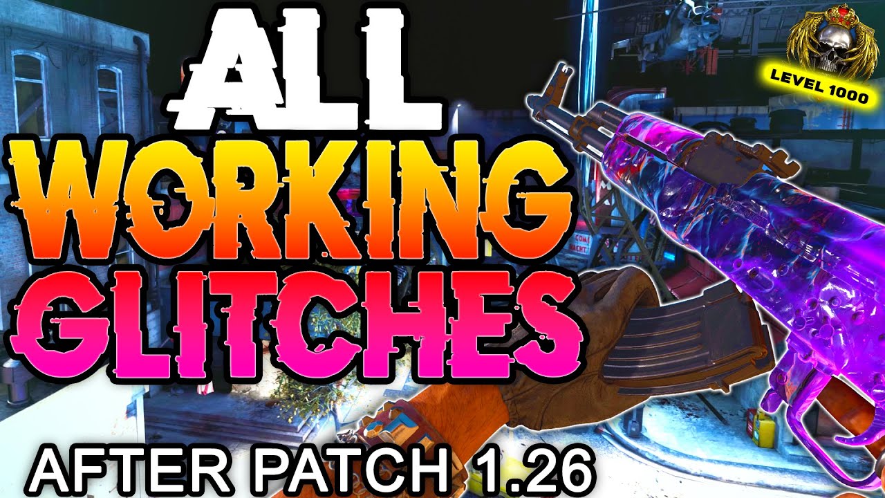 Cold War Zombie Glitches: All Working Glitches After 1.26 Patch (Solo Unlimited Xp)
