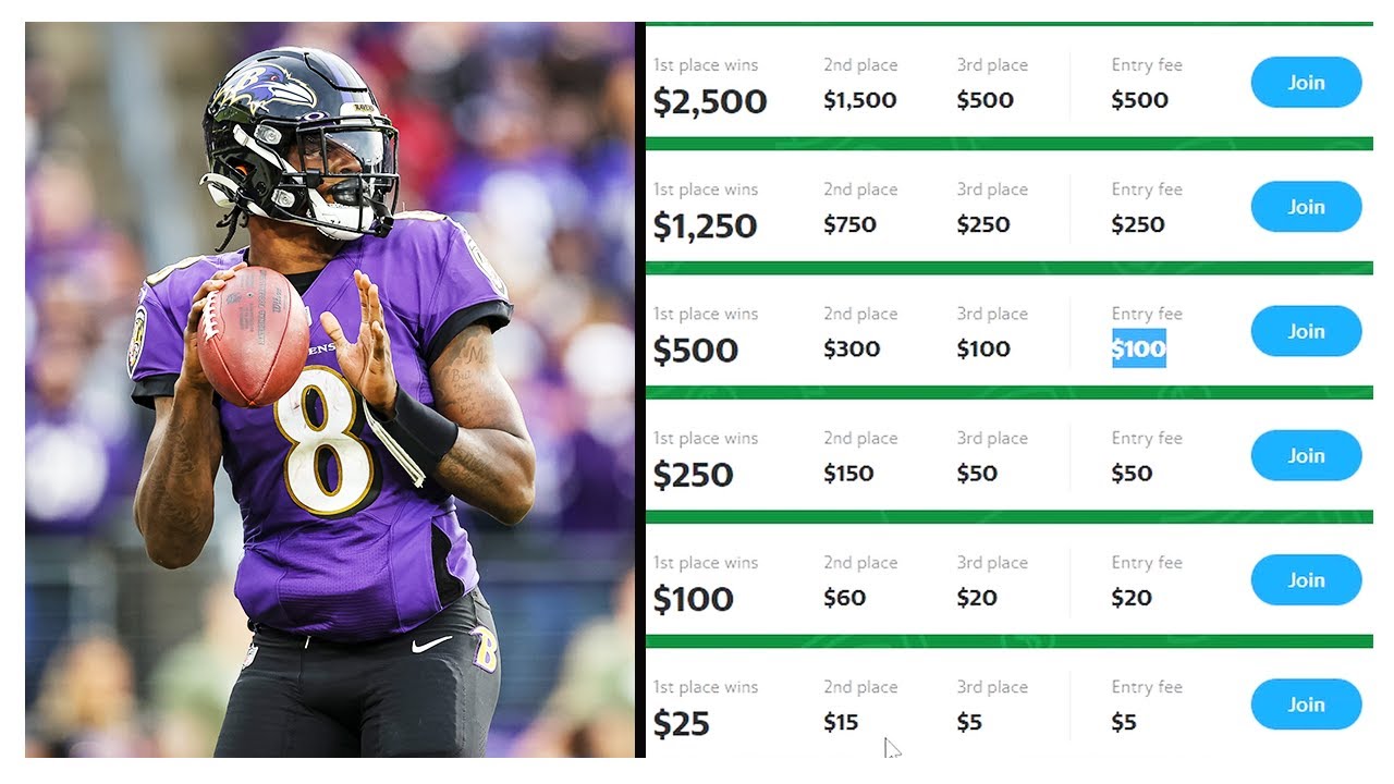 How to play Fantasy Football for Money (with random people)