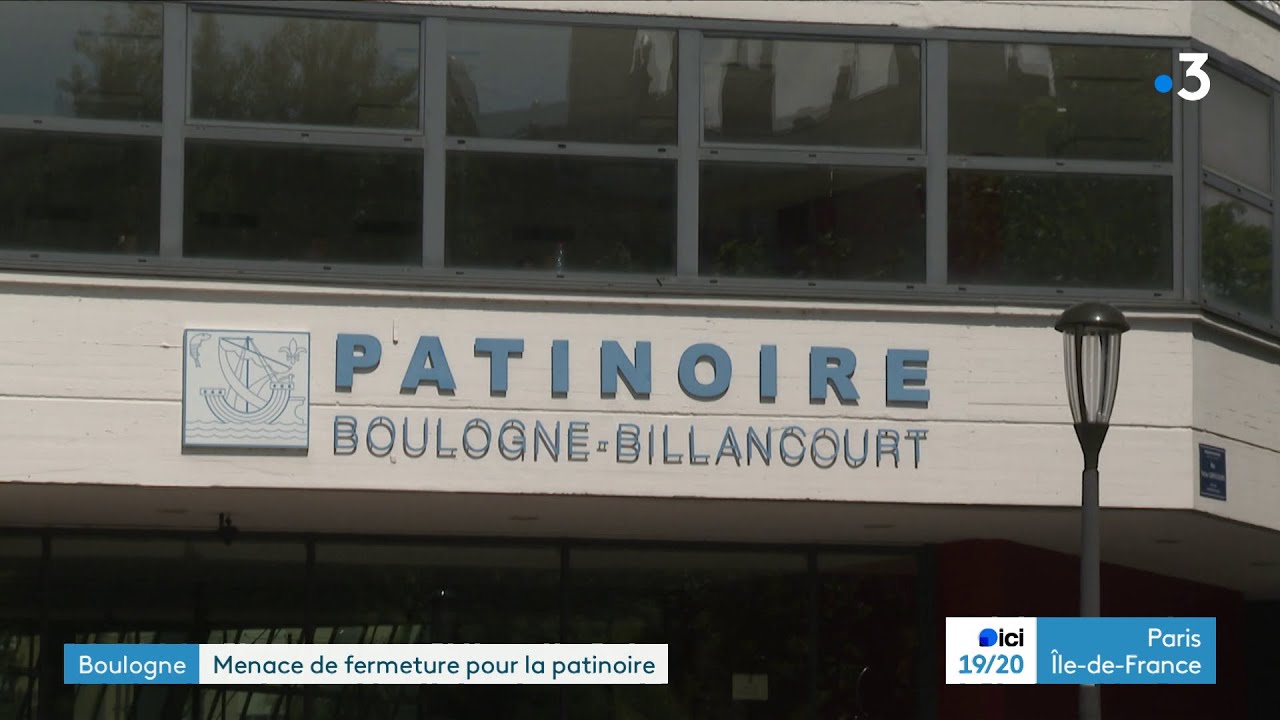 Menace de fermeture de la patinoire de Boulogne-Billancourt
