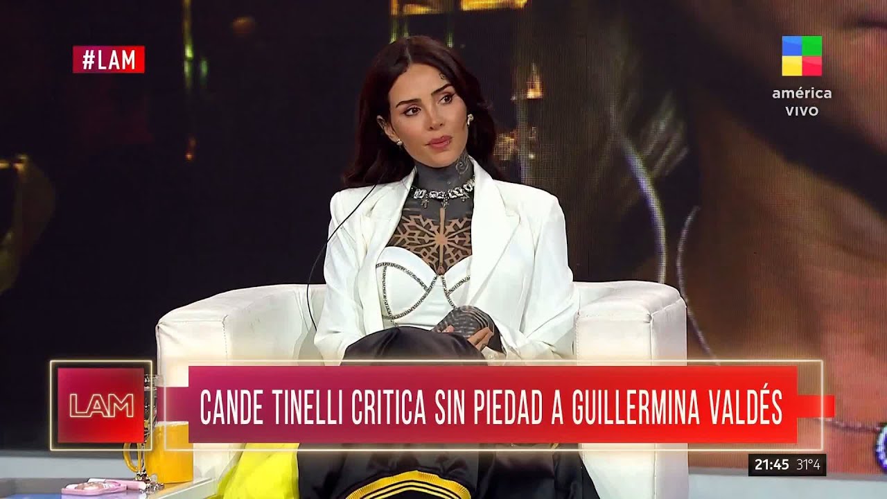🌶️ Cande Tinelli, sin piedad con Guillermina Valdés: 