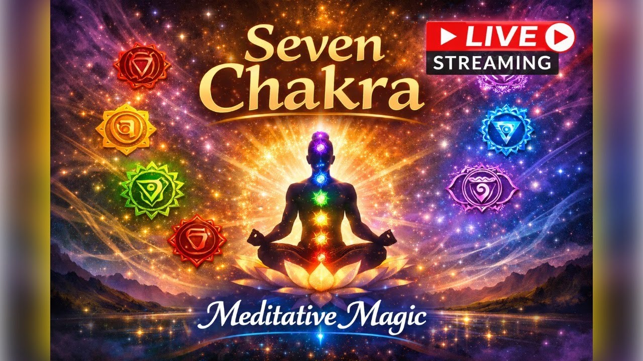 Activate All 7 Chakras Meditation I Removes Negative Energy, Clears The Aura & Improves The Body
