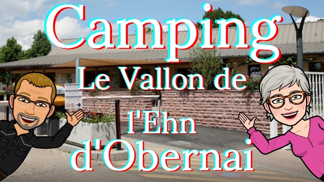 Le Camping d'Obernai en Alsace Mars 2021