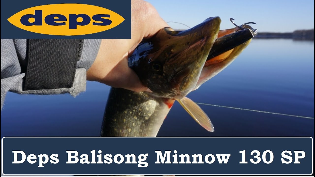 Deps Balisong Minnow 130 SP: лучший воблер на щуку всех времён и народов