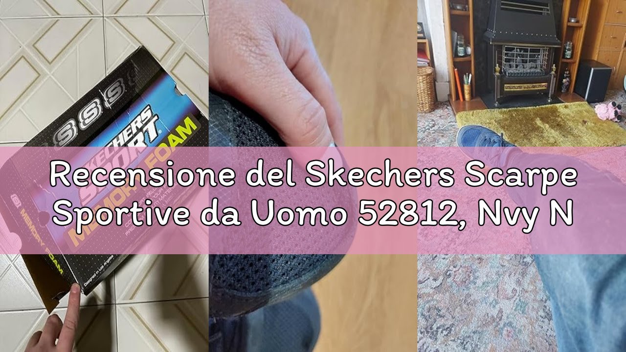 Recensione del Skechers Scarpe Sportive da Uomo 52812, Nvy Navy