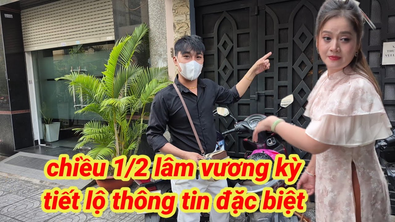 1/2 lâm vương kỳ cùng hồng Loan tiết lộ tin đặc biệt  trước khi đi show .