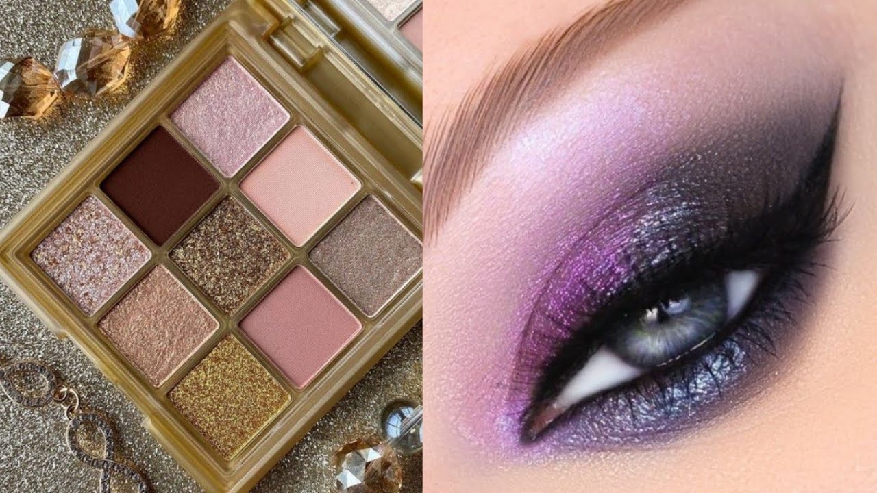 Easy sparkling glittery Eyemakeup Tutorial... ❤️