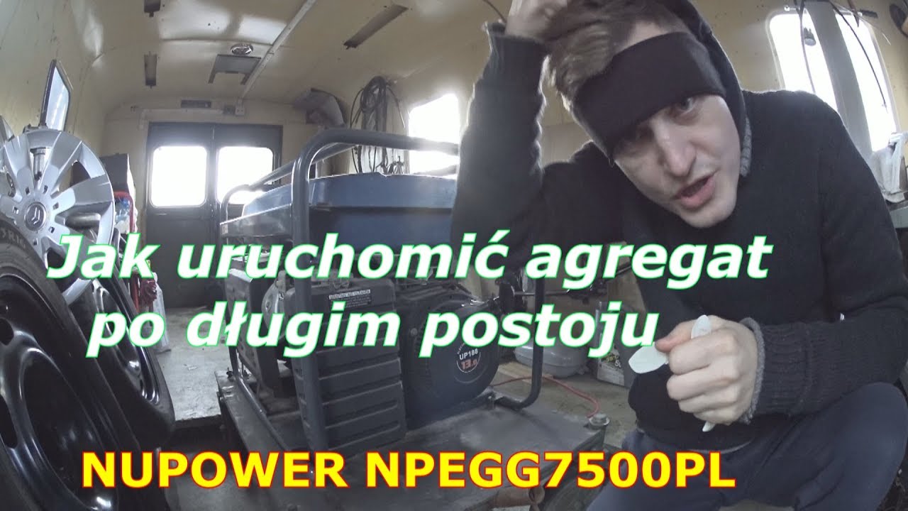 jak uruchomić agregat prądotwórczy po długim postoju #vlog11#