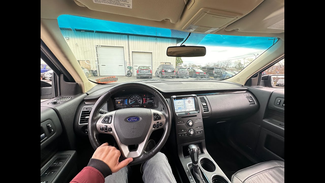 2016 FORD FLEX - MULTIPURPOSE PASSENGER VEHICLE AWD POV driving (Virginia)