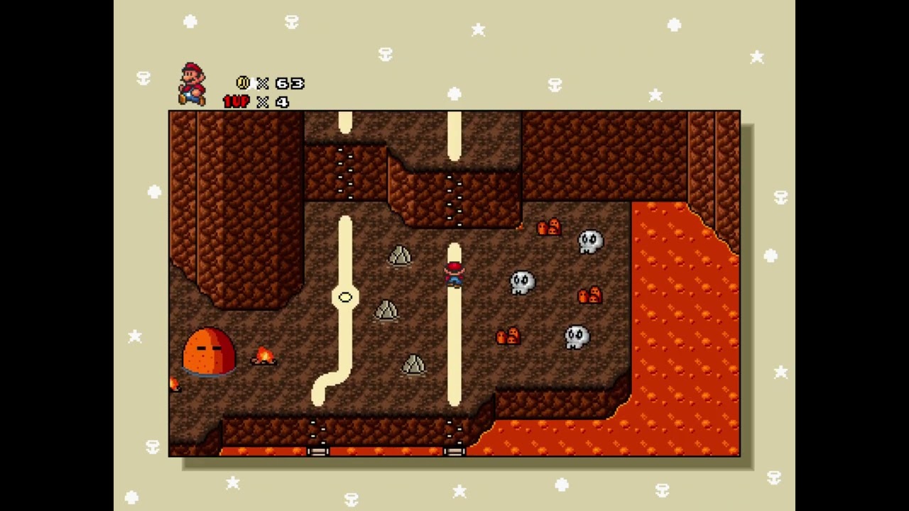 Super Mario Bros X2 Beta 5 - Mario and Luigi: Dark Bit Invasion Devlog 1 - World Map preview