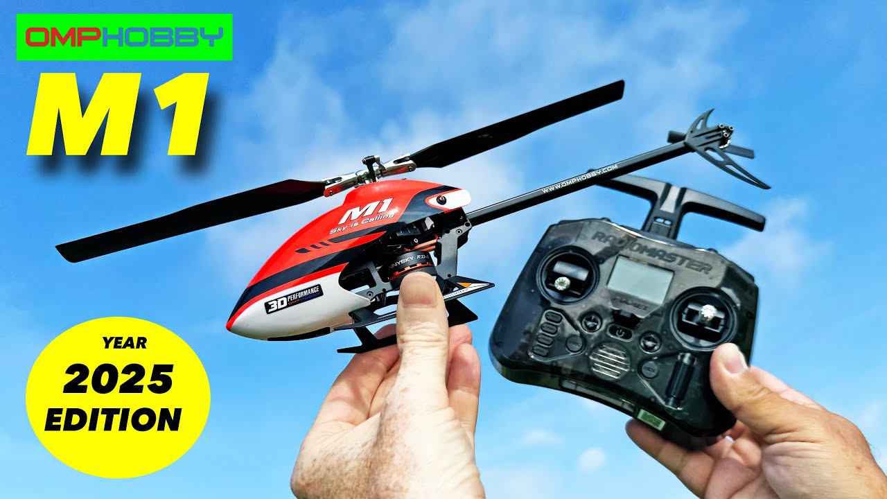 New OMPHOBBY M1 - 3D Pilots Love This Heli!