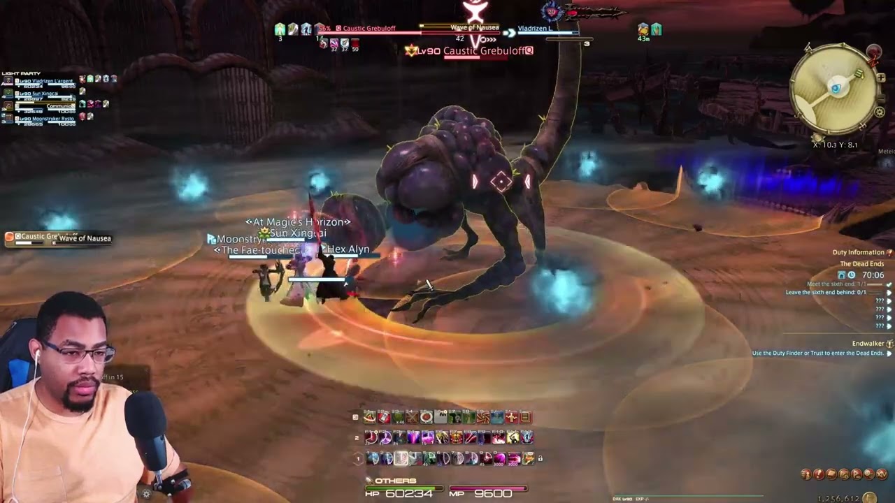Final Fantasy XIV Endwalker mini Boss Caustic Grebuloff