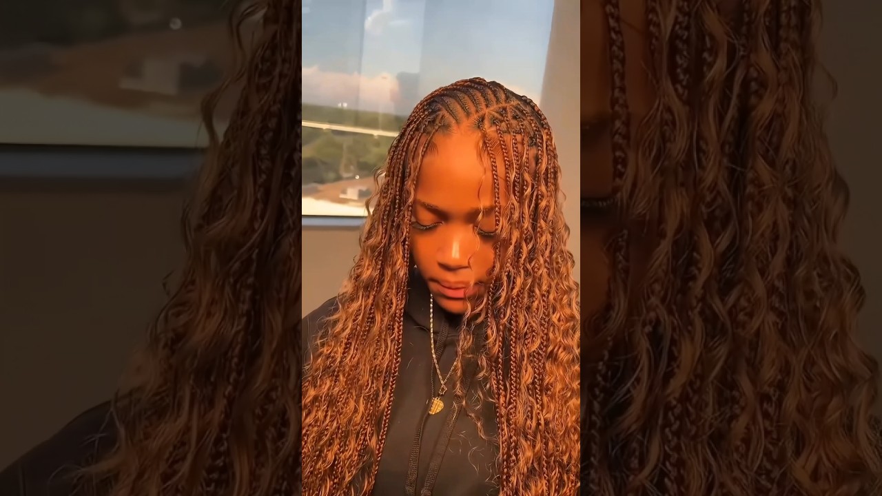 versatile Fulani braids #hairstyles #protectivestyles #shorts #fulanibraids #hairtok #hairtrends