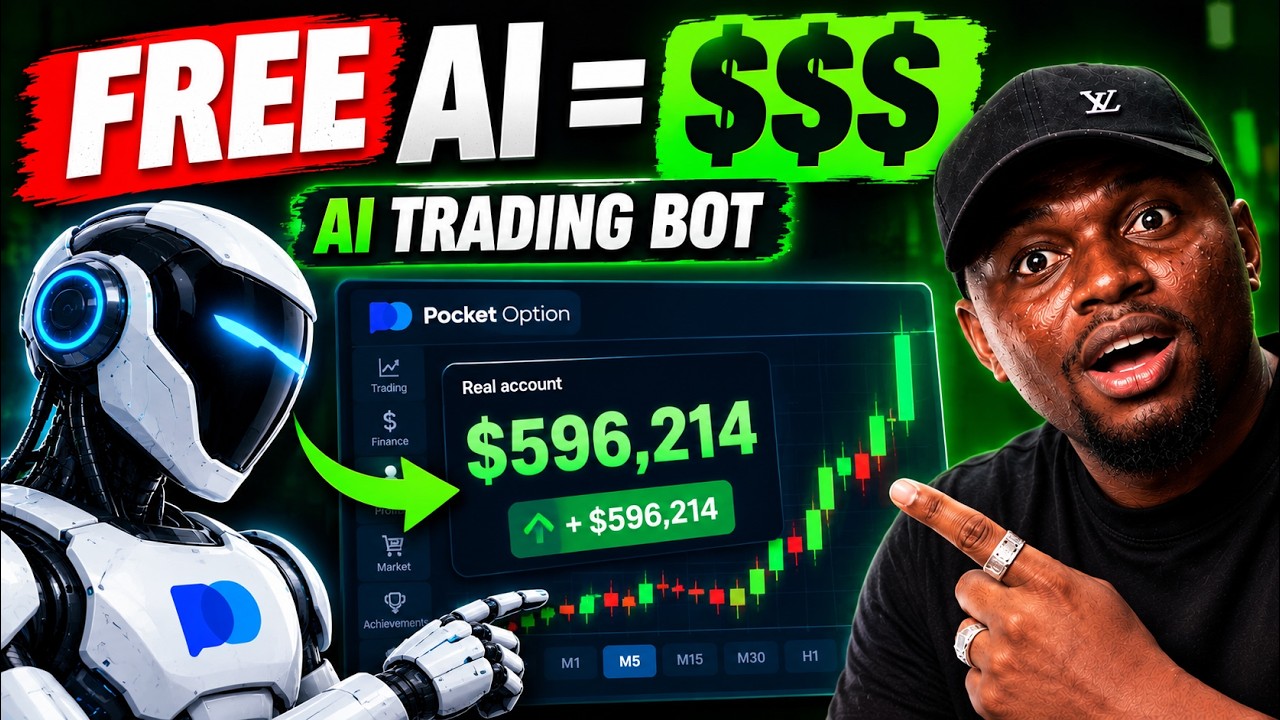 FREE AI Trading Bot Pocket Option | Binary Options AI Trading Strategy