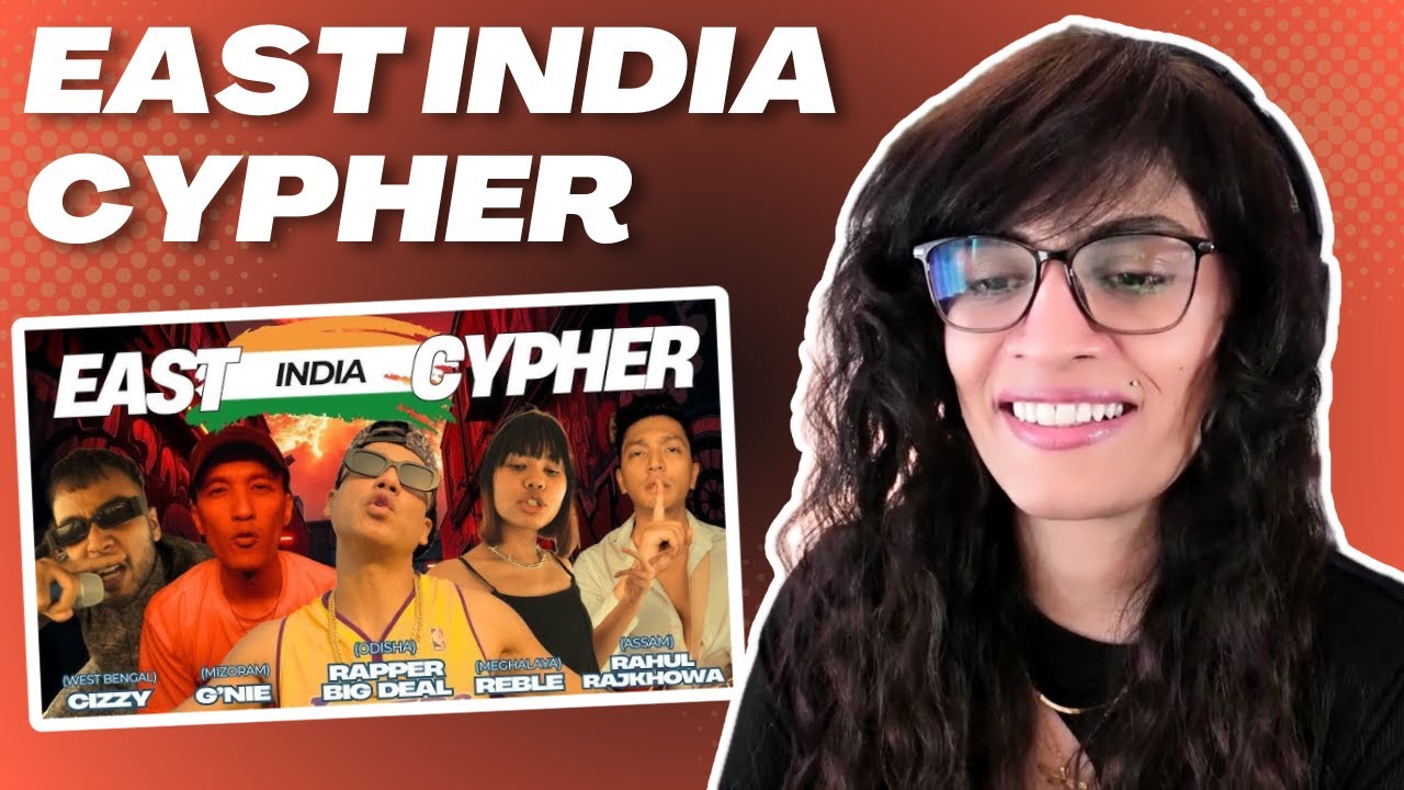 EAST INDIA CYPHER REACTION/REVIEW! | Rapper Big Deal, G'nie, Reble, Rahul Rajkhowa, Cizzy