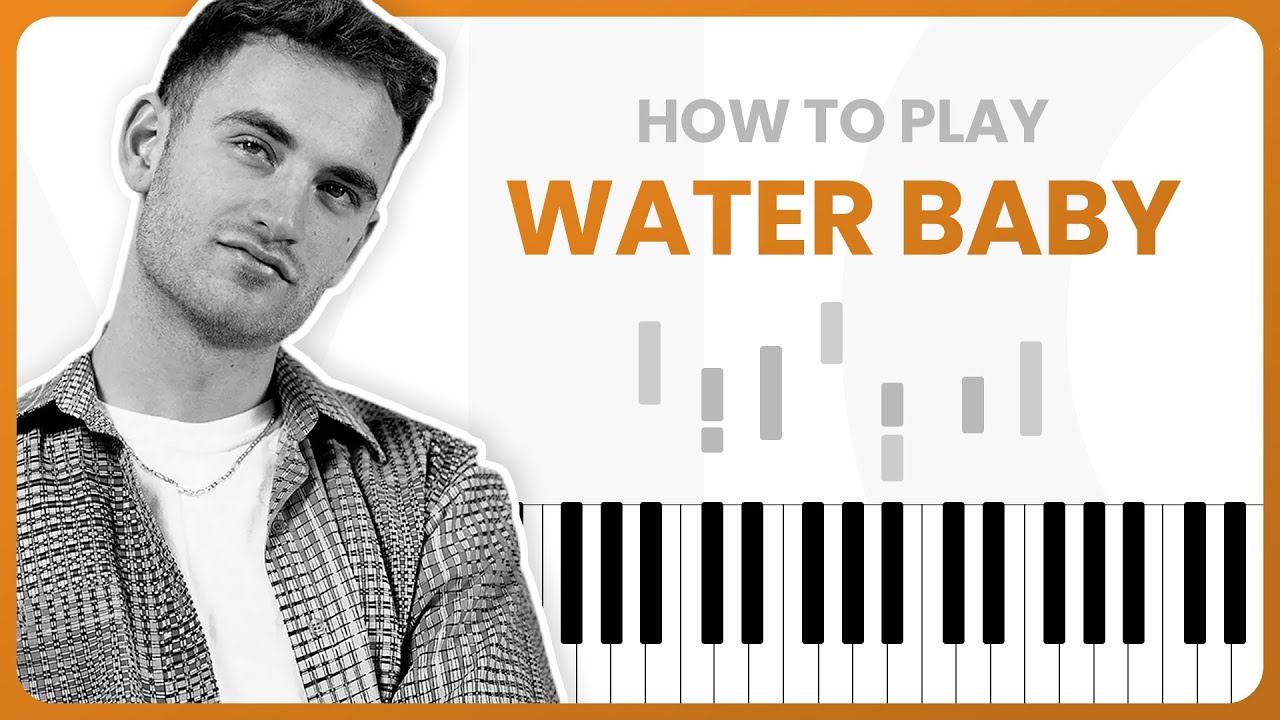 How To Play Water Baby By Tom Misch On Piano - Piano Tutorial (Part 1)