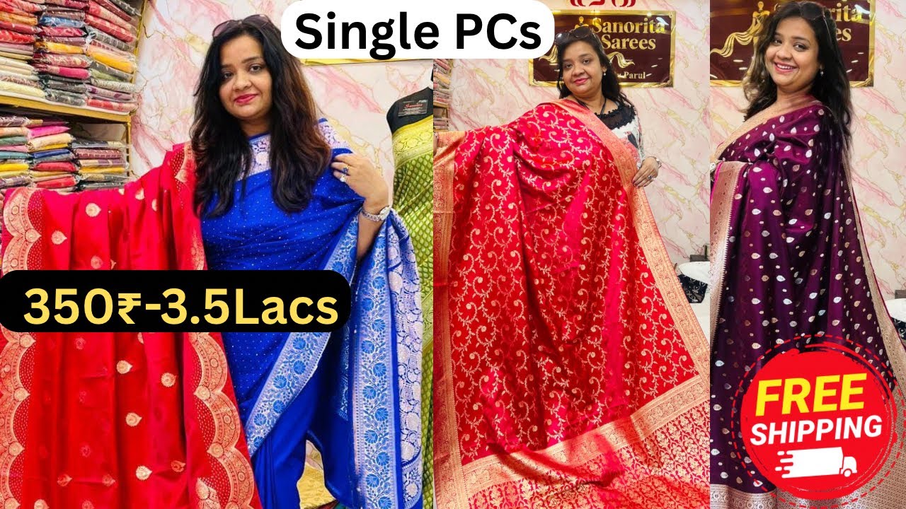 Banarasi Silk Saree Market In Varanasi 2026 | Factory Outlet 