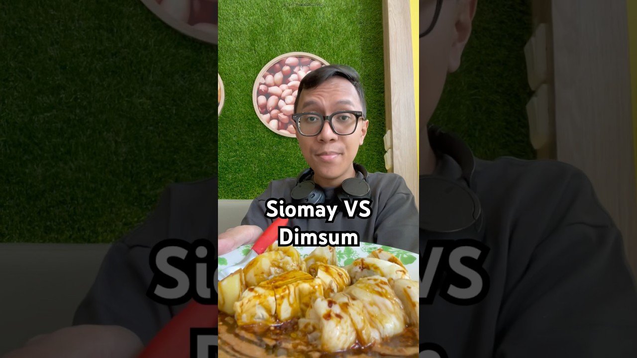 Siomay VS Dimsum ⁉️ #foodreview #siomay #dimsum #shorts