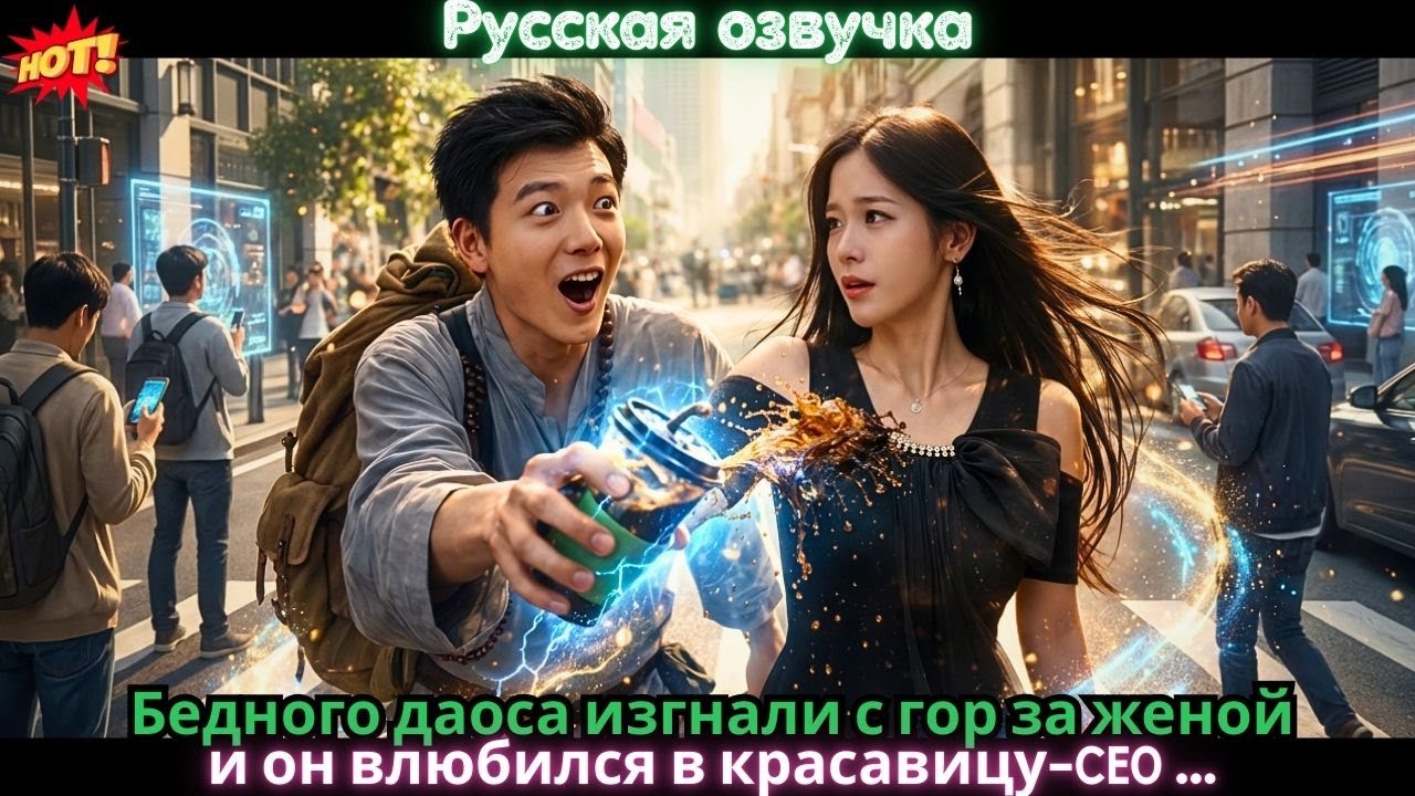 Бедного даоса изгнали с гор за женой — и он влюбился в красавицу-CEO с первого взгляда… #дорама #ceo