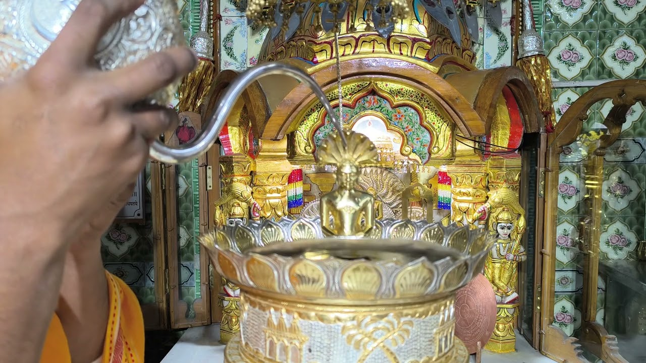 सर्व रोग शोक दुःख भय पीड़ा विनाशक प्रभु जी की शांति धारा जैन मन्दिर मसूरी 🙏🙏🏳‍🌈🏳‍🌈