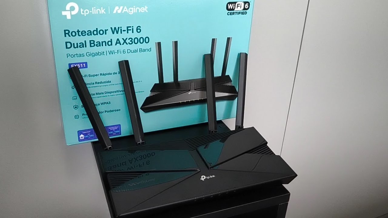 Unboxing EX511 - Modem AX3000 ? | Diferença Tp-link EX511 e AX53? Backhaul a cabo ou Wifi?