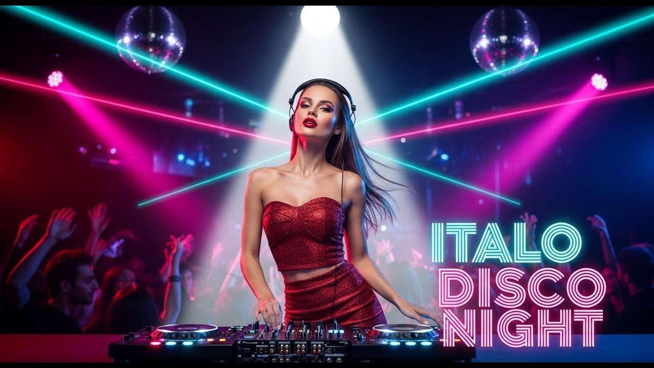 Italo Disco 80s Neon Vibe Explosion – Retro Dance Hits & Night Drive