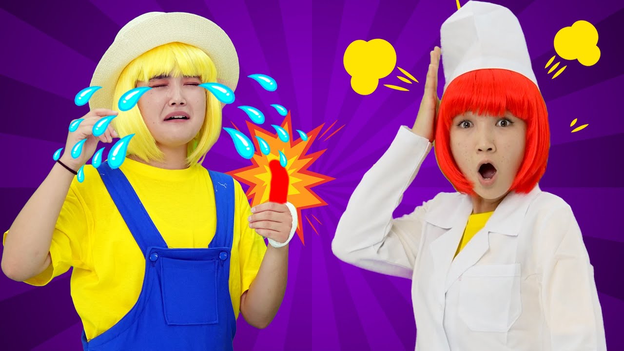 Doctor Boo Boo Song - Nursery Rhymes & Kids Songs | Hahatoons Songs
