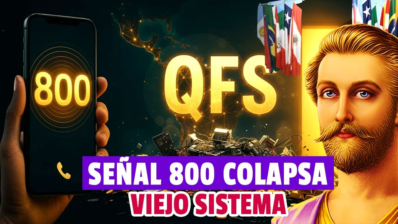 La Señal 800 Llega A Los Elegidos QFS NESARA Y Desata El Colapso Del Viejo Sistema