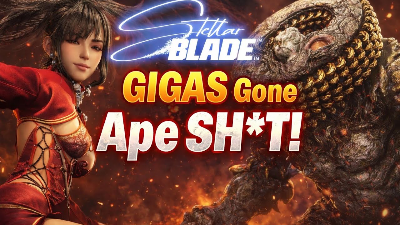 Gigas Hits WAY Harder Than Expected... I Stellar Blade LIVE