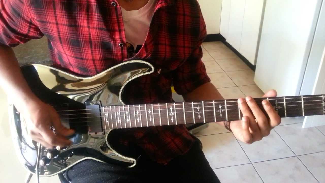 Warfaze Mounota stuff up!! on a Schecter C1 FR Hellraiser!!