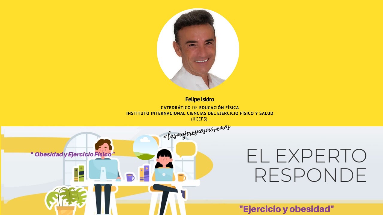 Entrevista del #Expertoresponde a Físico Felipe Isidro sobre ejercicio y obesidad