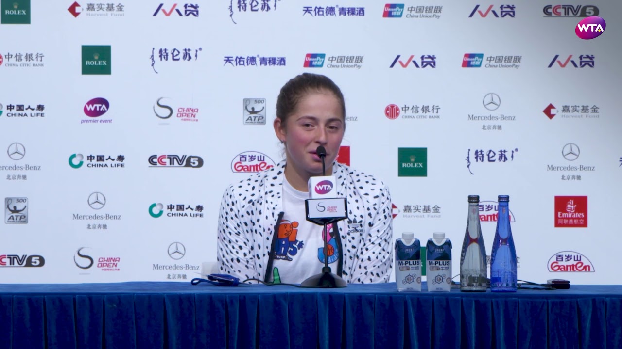 2017 Beijing Press-Conference | Jelena Ostapenko