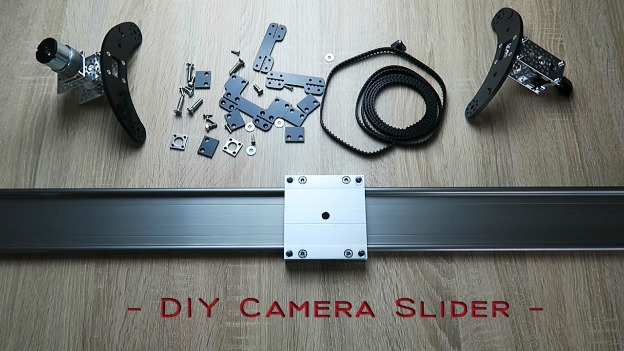 Professional Camera Slider DIY / Tutorial / Motorized / Igus