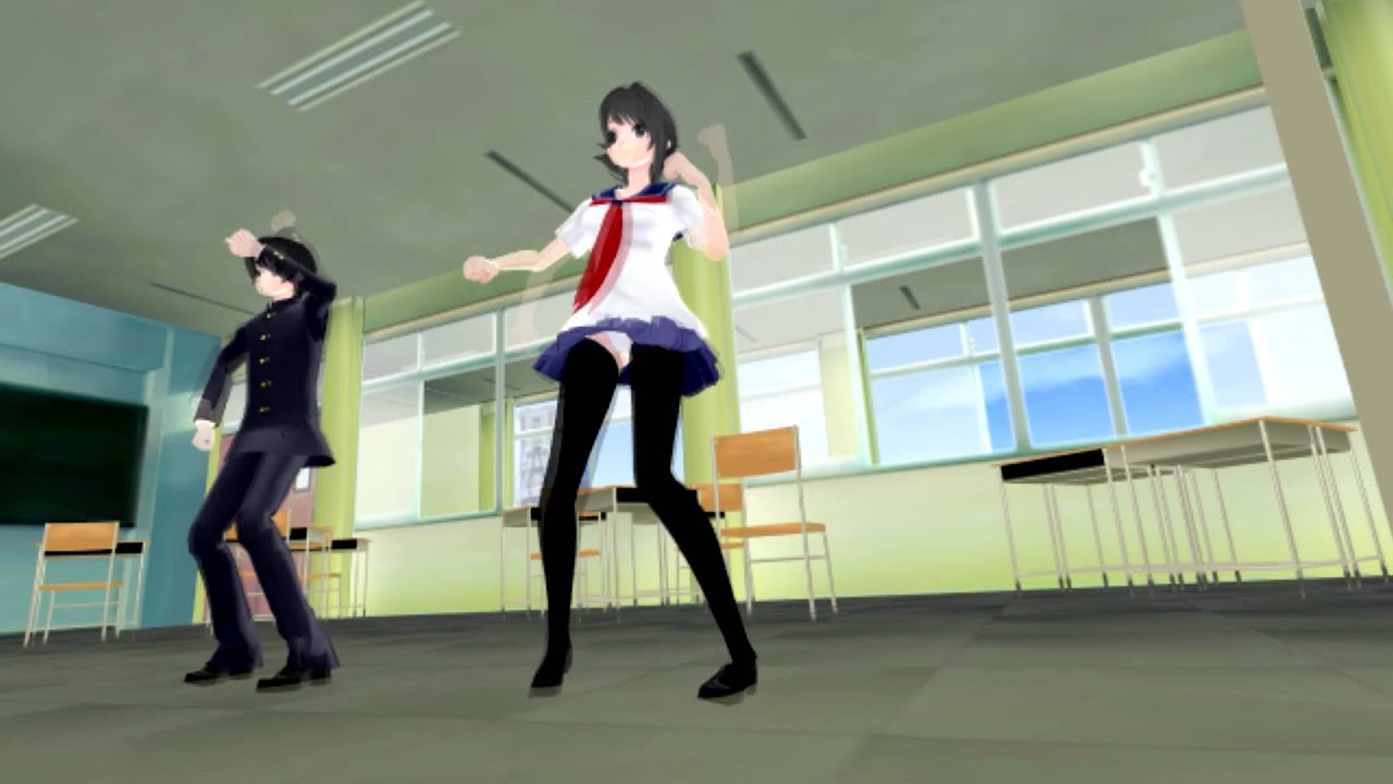 MMD Scream (Yandere x Senpai)