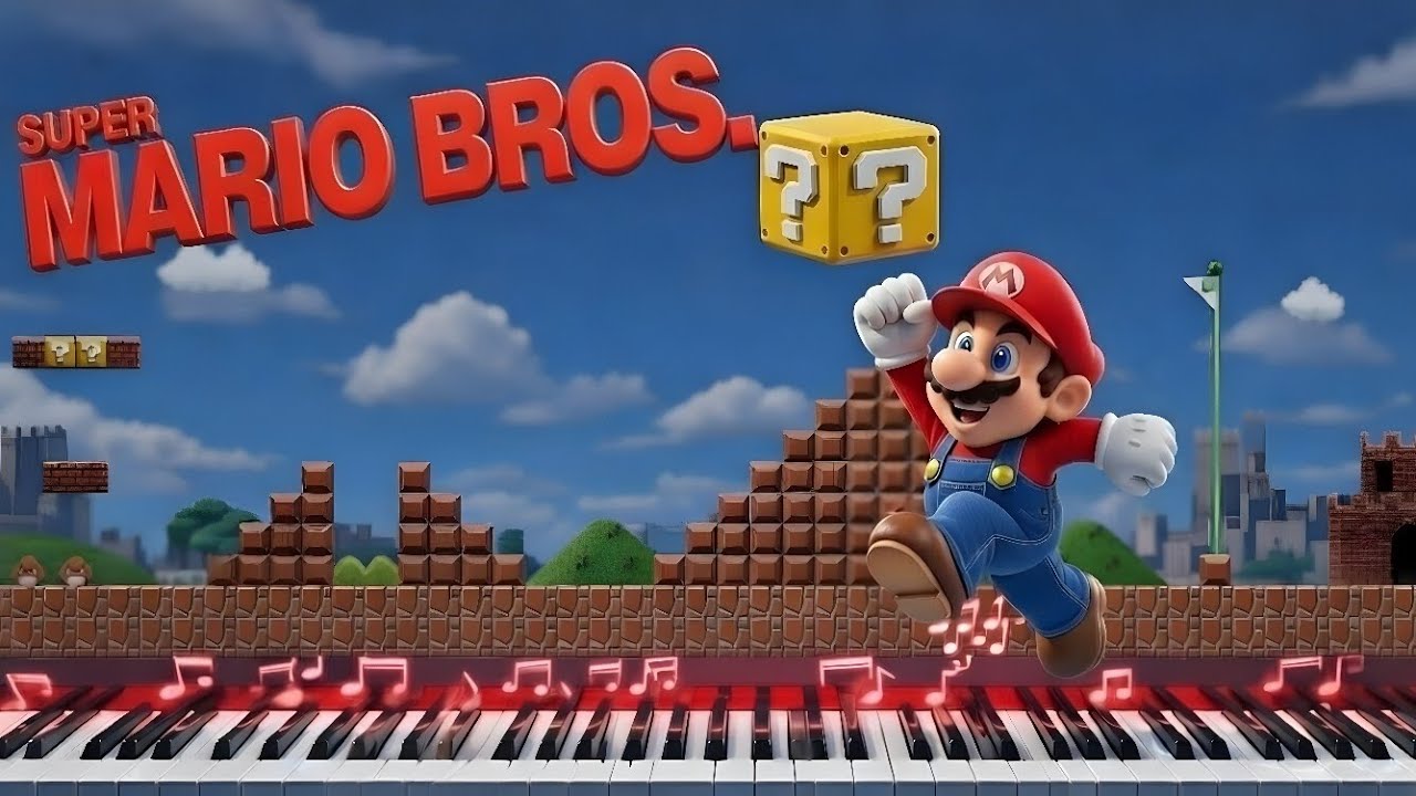 Super Mario Bros 🧱 Overworld 🎹MIDI SF2 ORIGINAL🎹