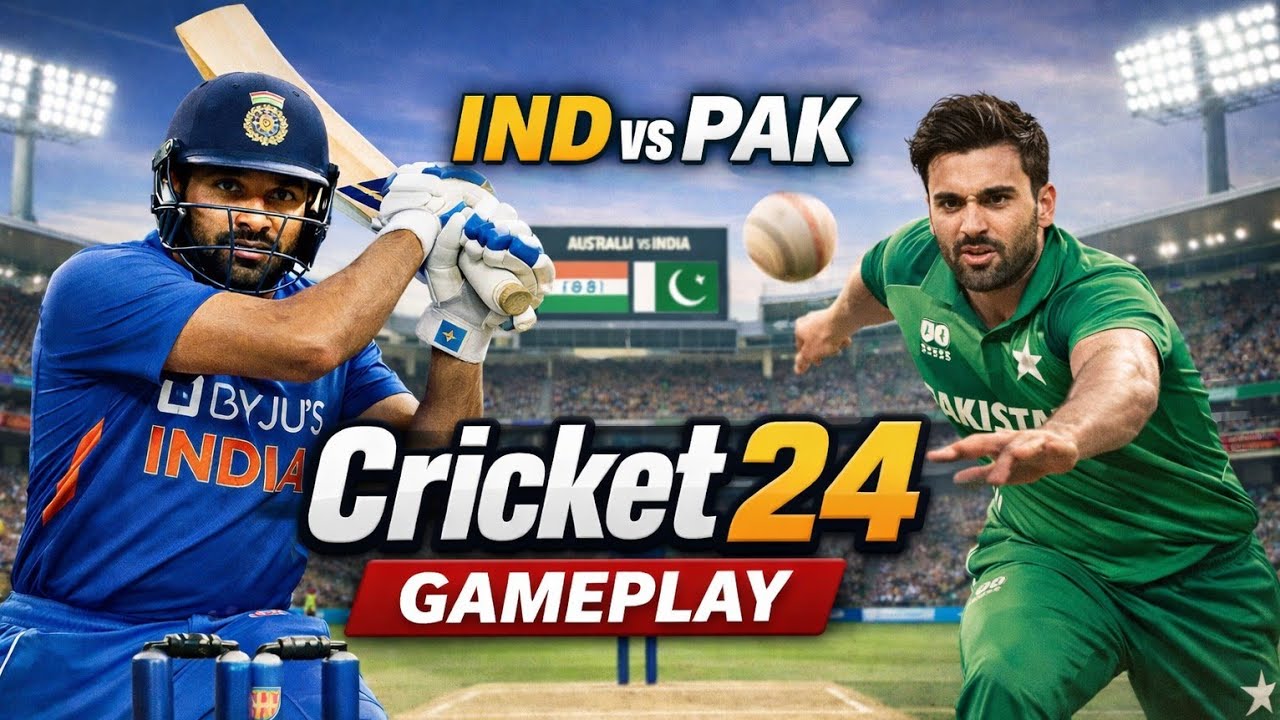 Игровой процесс Cricket 24 🔥 | Реалистичный крикет | Полный матч