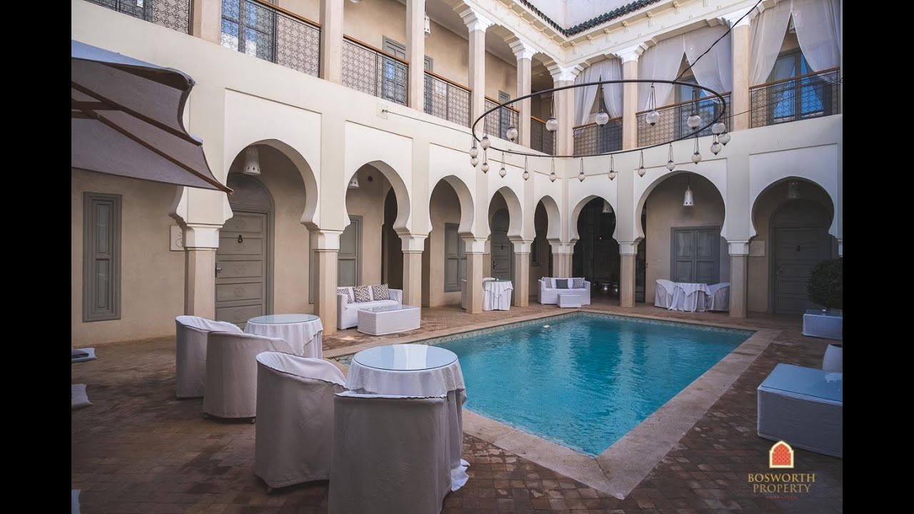 Superlative Luxury Hotel Riad For Sale Marrakech