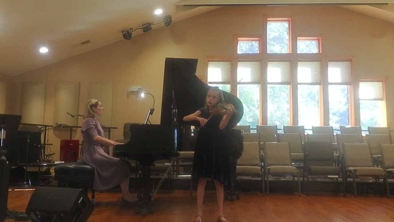 River Brown (age 9)- Praeludium and Allegro (Kreisler, in the style of Pugnani) @Swellstrings