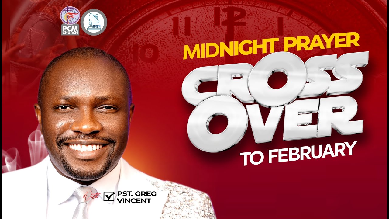 GLOBAL MIDNIGHT PRAYER WITH PR. GREG VINCENT: WEEK OF I SHALL TESTIFY: 31ST JANUARY 2026