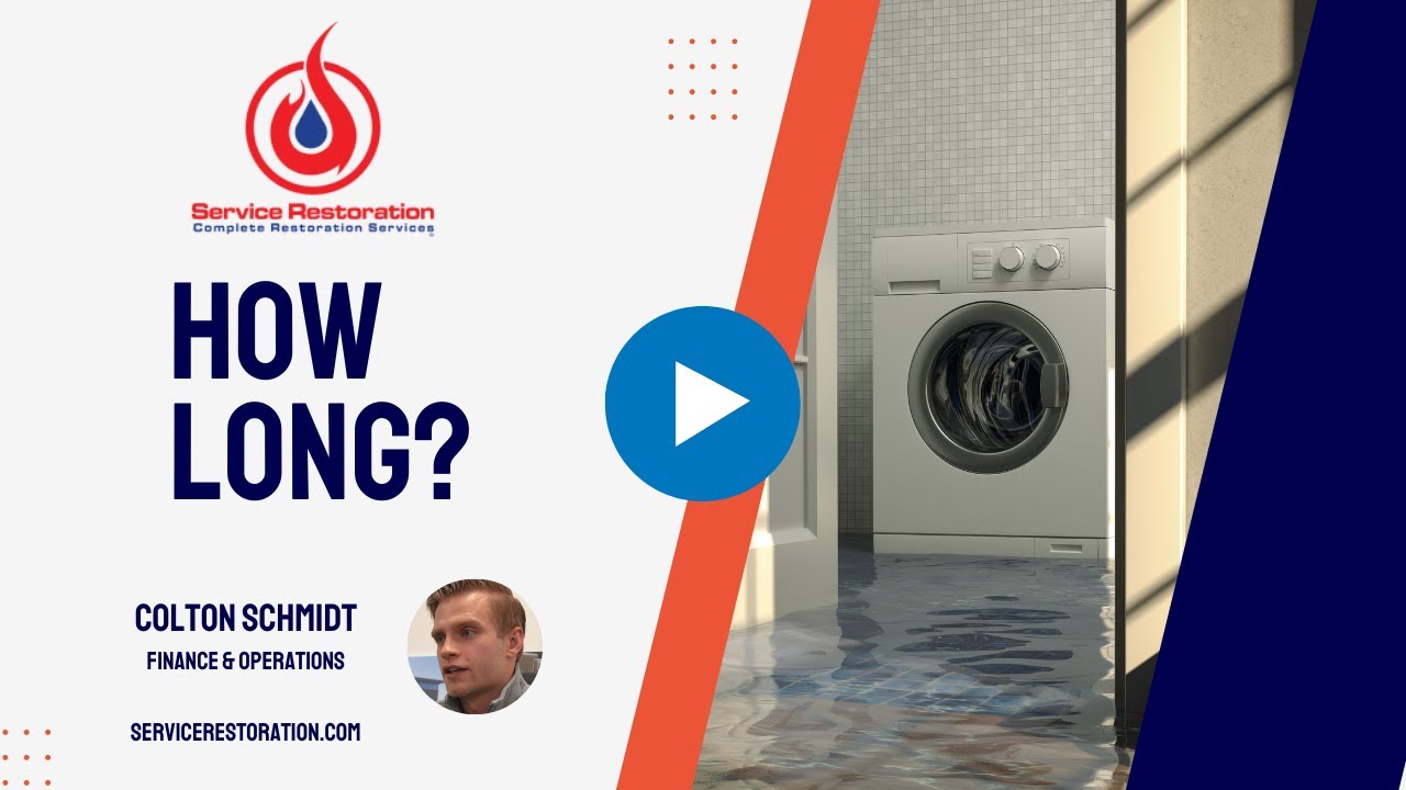 How Long Does a Water Damage Repair Project Take? | Service Restoration