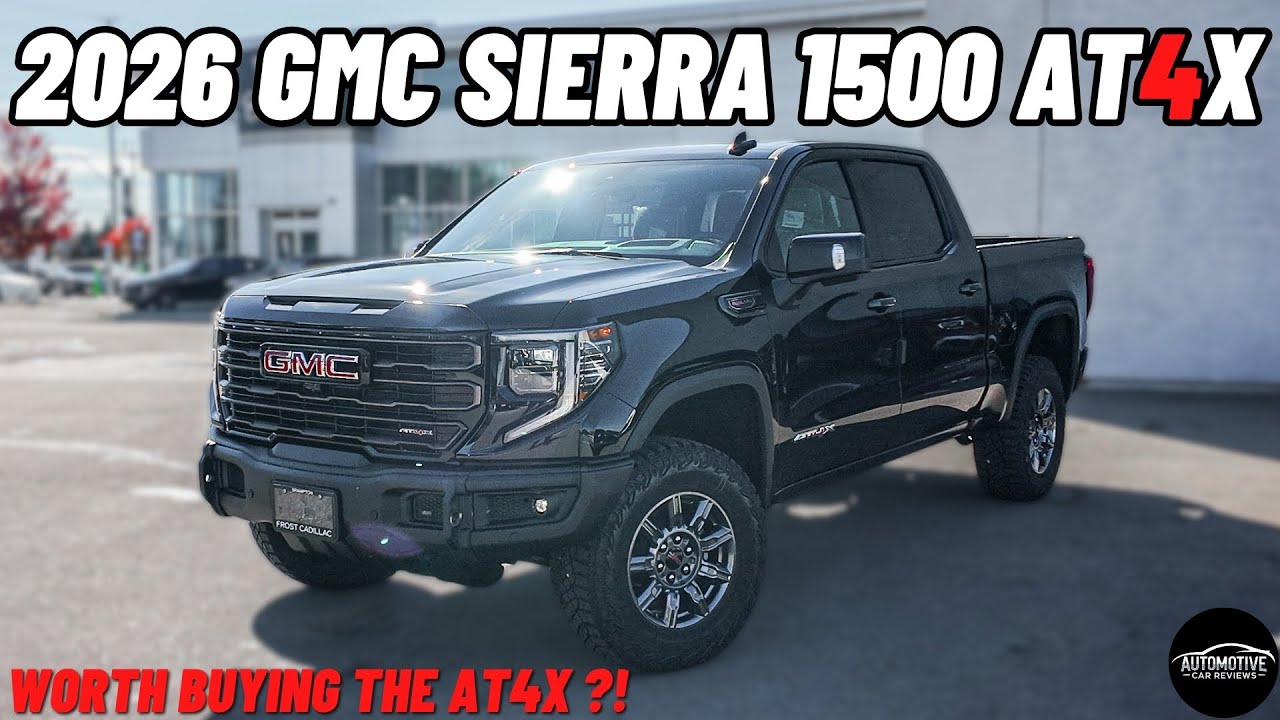 2026 GMC SIERRA 1500 AT4X! | *Full Walkaround Review* | WORTH Buying The AT4X?!