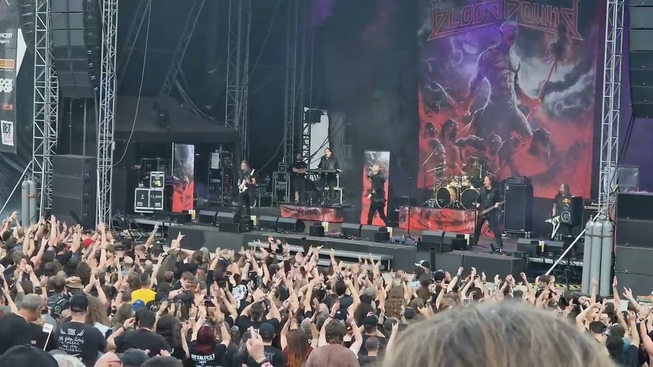 Bloodbound - 04 Nightmares from the Grave - Metalfest 2.6.2022 Plzeň