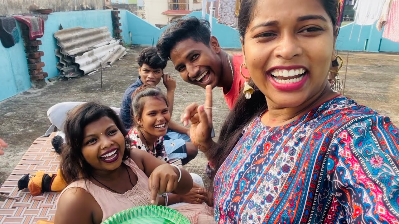 सब लोग आ गऐ Birthday पार्टी में अब होगा धमाल🥰@guddusoren5395 @simallakra @pujabhuwanvlog1296
