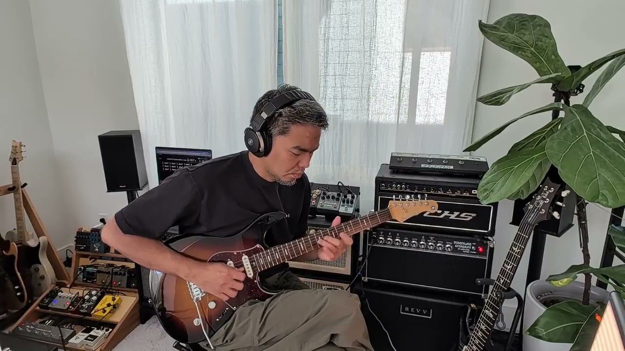 Sunday Blues Rock practice raw cut